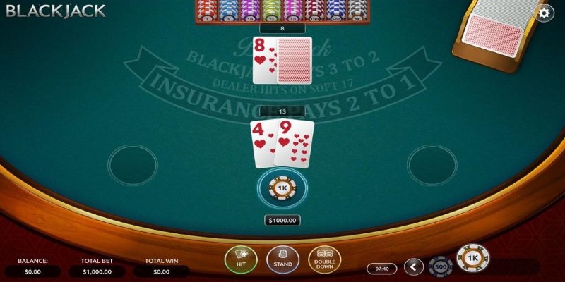 Blackjack U888 - Hướng dẫn luật cơ bản cho người mới học ngay